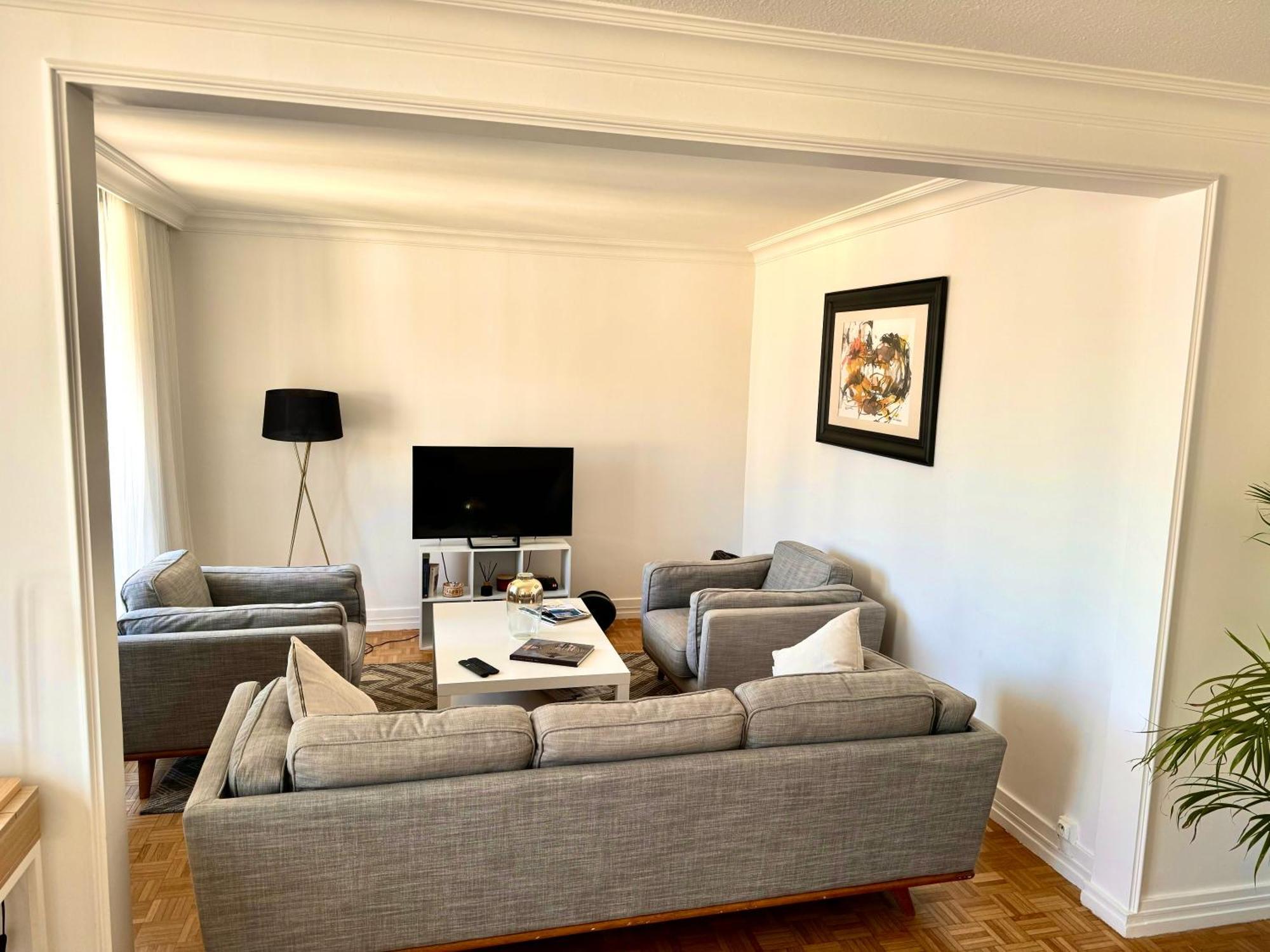 Bergson Top - Appart 80M2, 2 Grandes Chambres, Entierement Renovee Et Equipee, Lumineux, Wifi, Balcon, Calme, Vue Imprenable Saint-Etienne  Extérieur photo